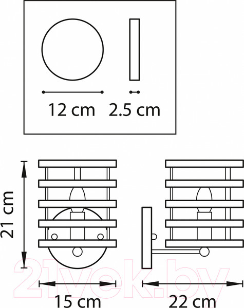 Изображение товара Бра Lightstar Epsilon 735610