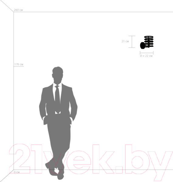 Изображение товара Бра Lightstar Epsilon 735610