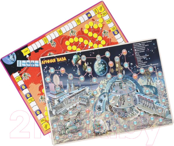 Изображение товара Настольная игра Topgame Звездное путешествие 4 в 1 / 01579