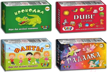 Изображение товара Набор игр Topgame Набор игр для всей семьи / 01609