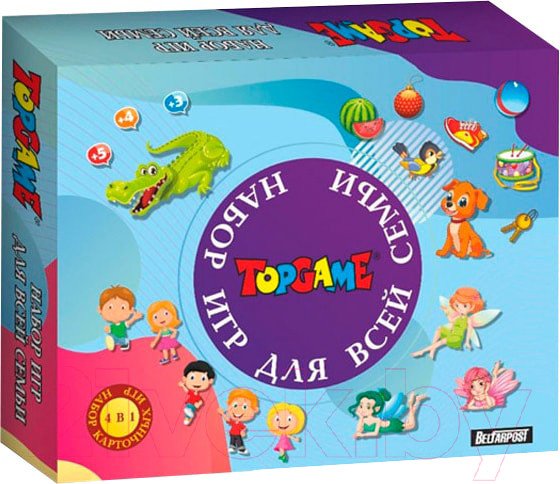 Изображение товара Набор игр Topgame Набор игр для всей семьи / 01609