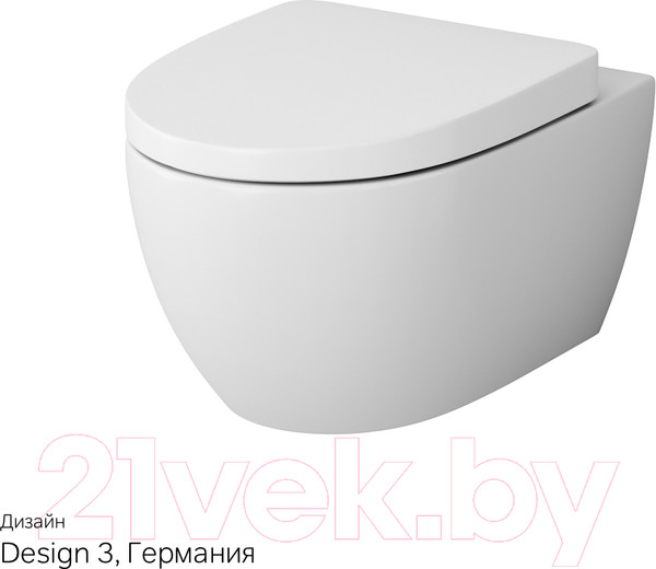 Изображение товара Унитаз подвесной AM.PM Awe C111738WH