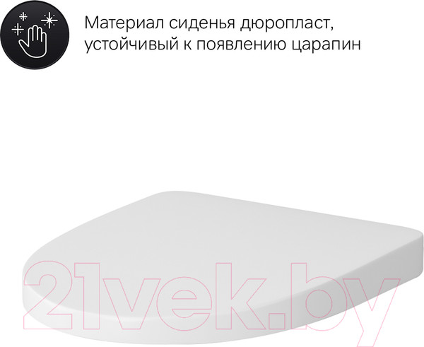 Изображение товара Унитаз подвесной AM.PM Awe C111738WH