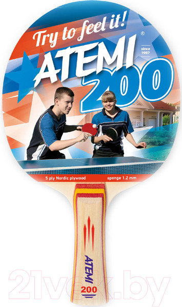 Изображение товара Ракетка для настольного тенниса Atemi 200 AN