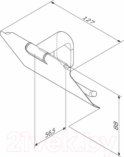 Изображение товара Держатель для туалетной бумаги AM.PM Joy A84341400