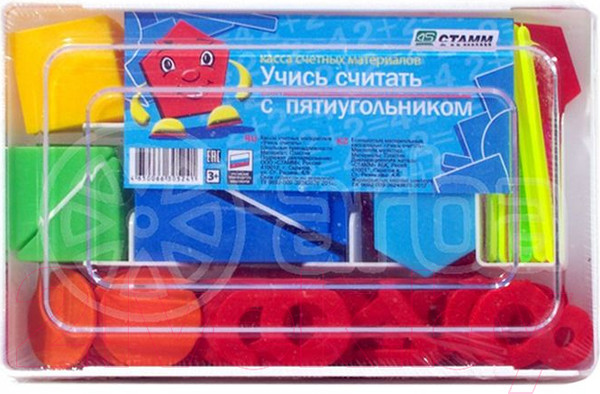 Изображение товара Касса счетных материалов Стамм Учись считать / КС01