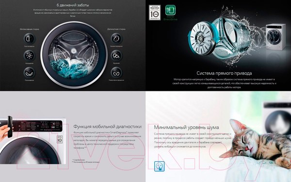 Изображение товара Стиральная машина LG F1096ND3