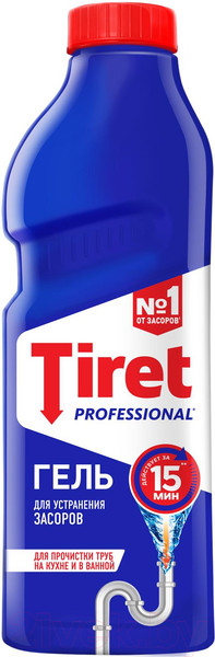 Изображение товара Средство для устранения засоров Tiret Professional (1л)