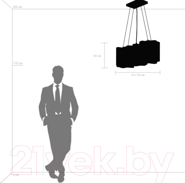 Изображение товара Люстра Lightstar Nubi 802130