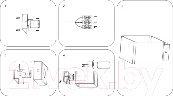 Изображение товара Бра Lightstar Pezzo 801610