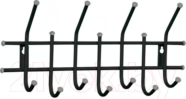 Изображение товара Вешалка для одежды Sheffilton Стандарт 2/7 (черный/серый)