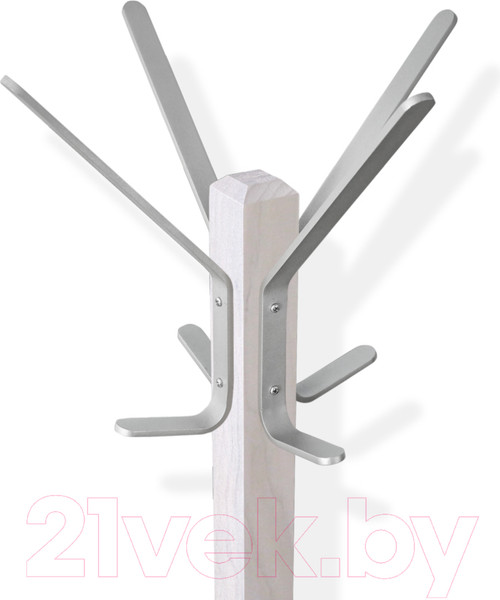 Изображение товара Вешалка для одежды Sheffilton Альберо SHT-CR11 (беленый дуб/алюминий)