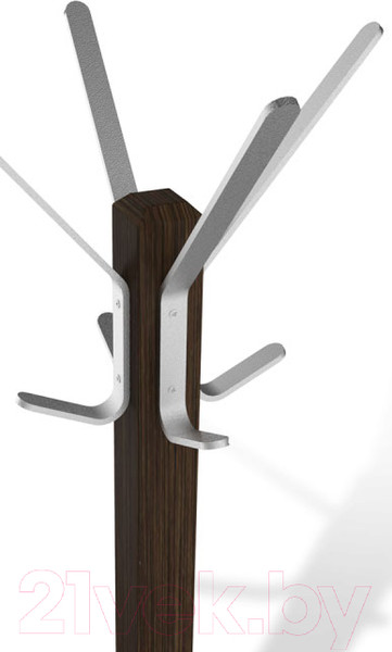 Изображение товара Вешалка для одежды Sheffilton Альберо SHT-CR11 (венге/алюминий)