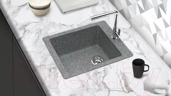 Изображение товара Мойка кухонная Berge BR-4200 (графит)