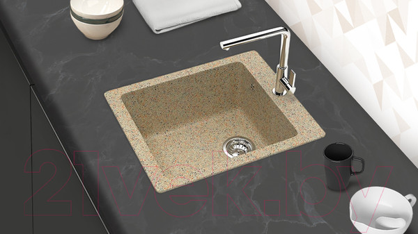 Изображение товара Мойка кухонная Berge BR-4200 (песочный)