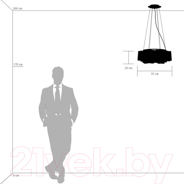 Изображение товара Люстра Lightstar Nubi 802160