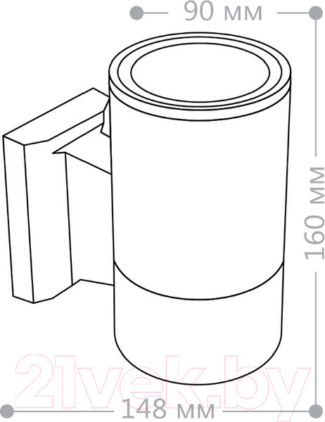 Изображение товара Бра уличное Feron DH0701 / 06296