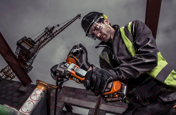 Изображение товара Профессиональная угловая шлифмашина AEG Powertools BEWS18-125BL-0 (4935464414)