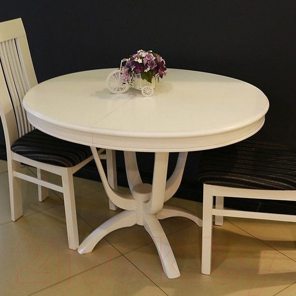 Изображение товара Обеденный стол ТехКомПро Камелия О (дуб/тон 1)