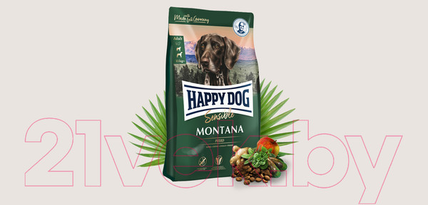 Изображение товара Сухой корм для собак Happy Dog Sensible Montana / 60485 (10кг)