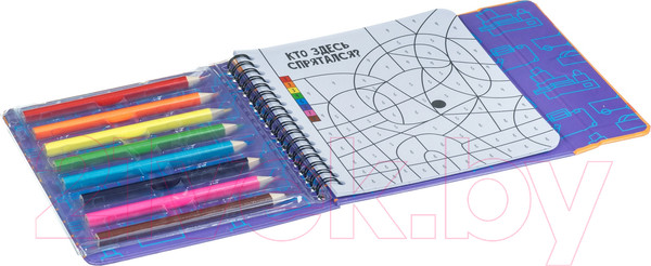 Изображение товара Раскраска Bondibon Расскраски-задачки / ВВ4221