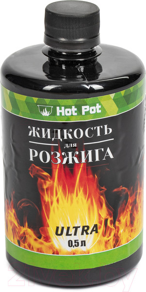 Изображение товара Жидкость для розжига Hot Pot Ultra/24 / 61380 углеводородная (0.5л)