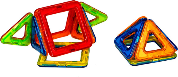Изображение товара Конструктор магнитный Bondibon Магнитоформы Машина 20 деталей / ВВ4403