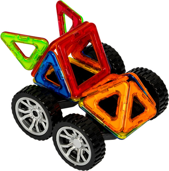 Изображение товара Конструктор магнитный Bondibon Магнитоформы Машина 20 деталей / ВВ4403