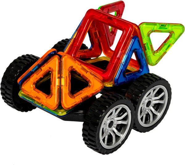 Изображение товара Конструктор магнитный Bondibon Магнитоформы Машина 20 деталей / ВВ4403