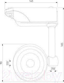 Изображение товара Трековый светильник Elektrostandard Oriol 12W 4200K LTB48 (белый)