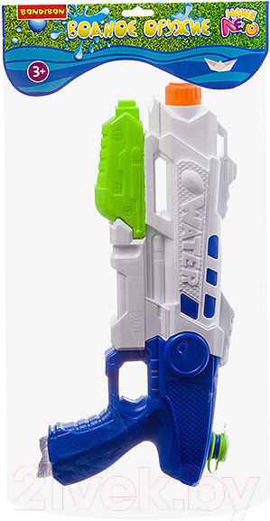 Изображение товара Бластер игрушечный Bondibon Водный пистолет. Наше лето / ВВ2851