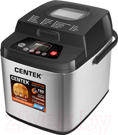 Изображение товара Хлебопечка Centek CT-1410 (черный)