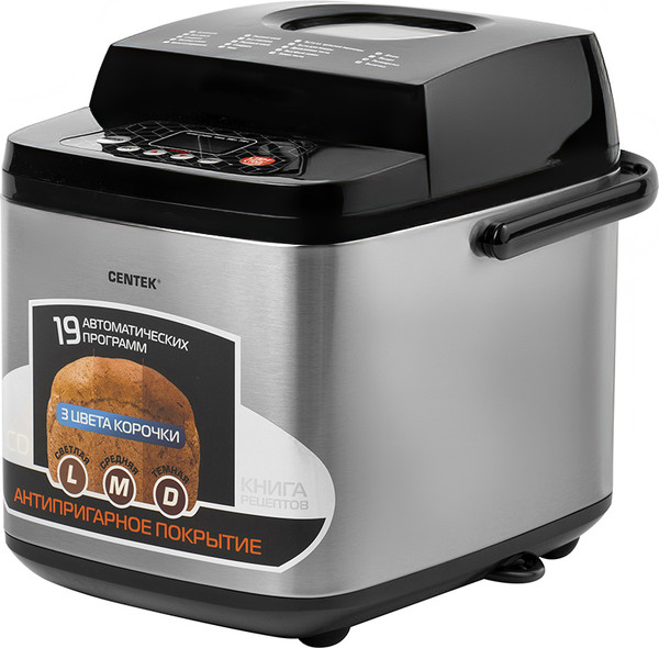 Изображение товара Хлебопечка Centek CT-1410 (черный)