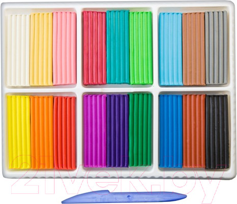 Изображение товара Пластилин ЛУЧ Классика / 20С 1330-08 (18цв)