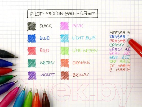 Изображение товара Ручка гелевая Pilot FriXion Ball / BL-FR-7 (L) (синий)