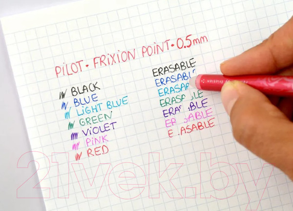 Изображение товара Ручка гелевая Pilot FriXion Point / BL-FRP5 (L) (синий)
