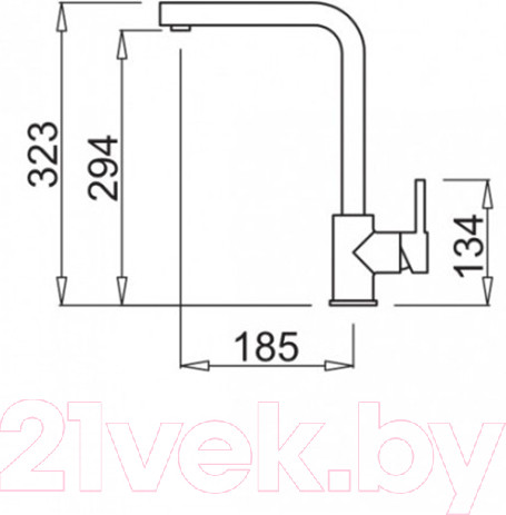 Изображение товара Смеситель Elleci Tevere (Chrome)