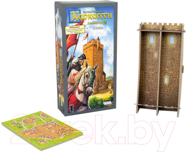 Изображение товара Дополнение к настольной игре Мир Хобби Каркассон: Башня 915218