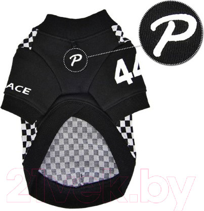 Изображение товара Футболка для животных Puppia Racer / PATD-TS1759-BK-L (L, черный)
