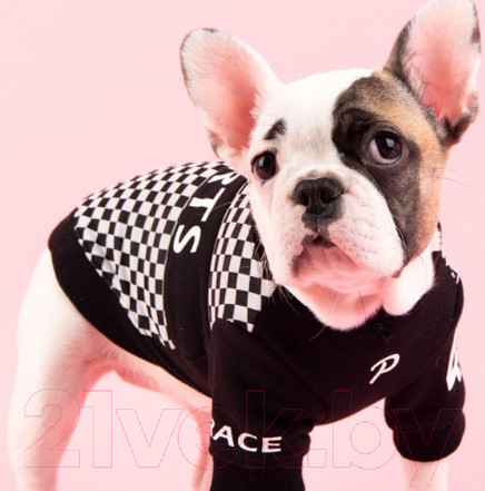 Изображение товара Футболка для животных Puppia Racer / PATD-TS1759-BK-L (L, черный)