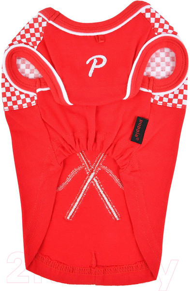 Изображение товара Футболка для животных Puppia Ralli / PAUA-TS1810-RD-S (S, красный)
