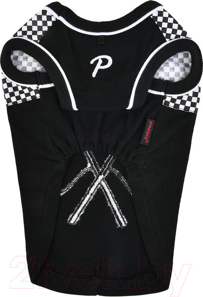 Изображение товара Футболка для животных Puppia Ralli / PAUA-TS1810-BK-L (L, черный)