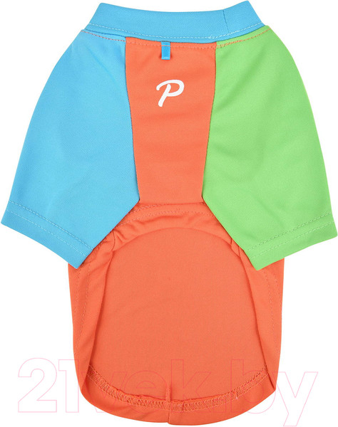Изображение товара Футболка для животных Puppia Rescuer / PAUA-TS1803-OR-M (M, оранжевый)