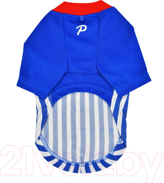Изображение товара Футболка для животных Puppia Striker / PATA-TS1738-RB-XL (XL, голубой)