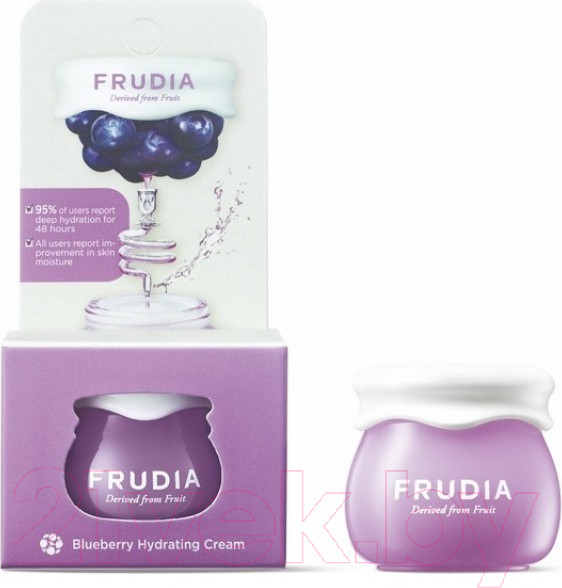 Изображение товара Крем для лица Frudia Увлажняющий с черникой (10г)