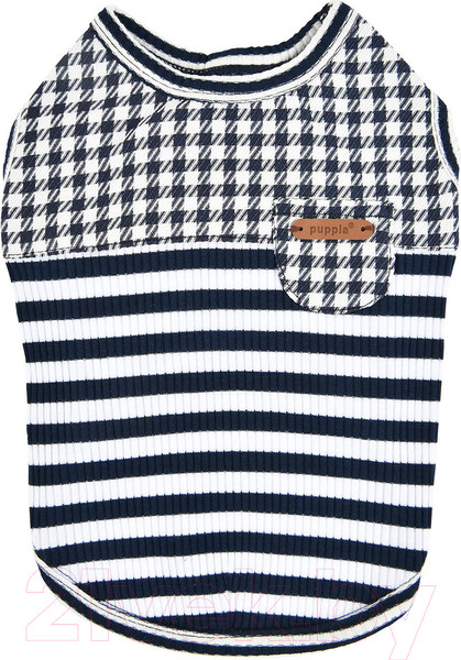 Изображение товара Футболка для животных Puppia Winona / PAUA-TS1801-NY-L (L, синий)