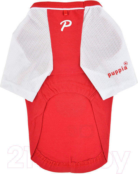 Изображение товара Футболка для животных Puppia Sniffer / PAUA-TS1807-RD-L (L, красный)
