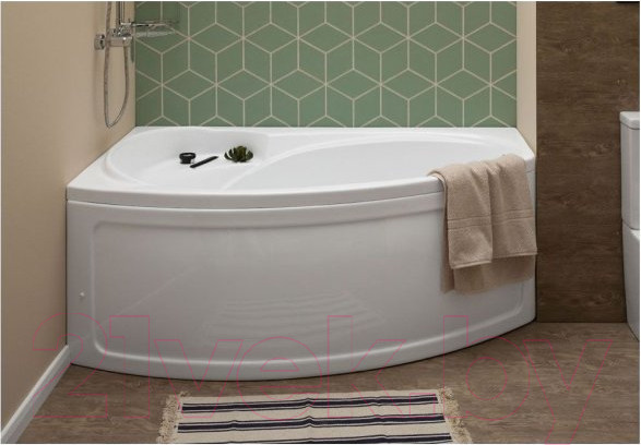 Изображение товара Ванна акриловая Aquanet Jersey 170x90 L (с каркасом)