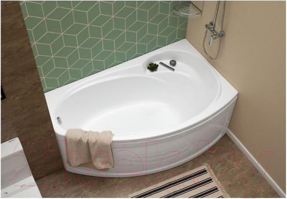 Изображение товара Ванна акриловая Aquanet Jersey 170x90 R (с каркасом)