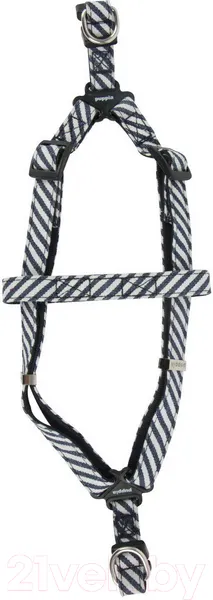 Изображение товара Шлея Puppia Bobby X / PARA-HX1523-SN-M (синий в полоску)